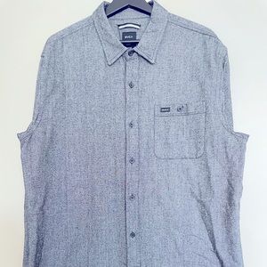 RVCA BUTTON DOWN: SLIM FIT